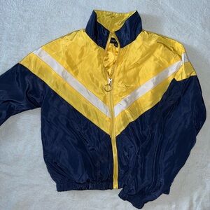 Color block Yellow and Blue Jacket